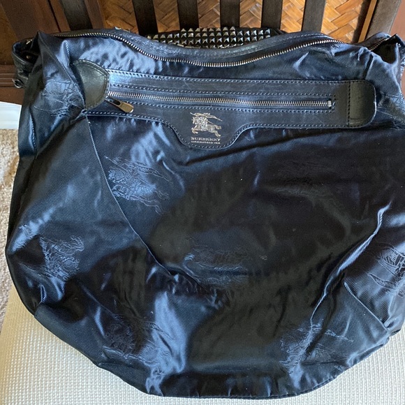 BURBERRY PRORSUM - Black Studded Leather Hoxton Hobo - Picture 12 of 16